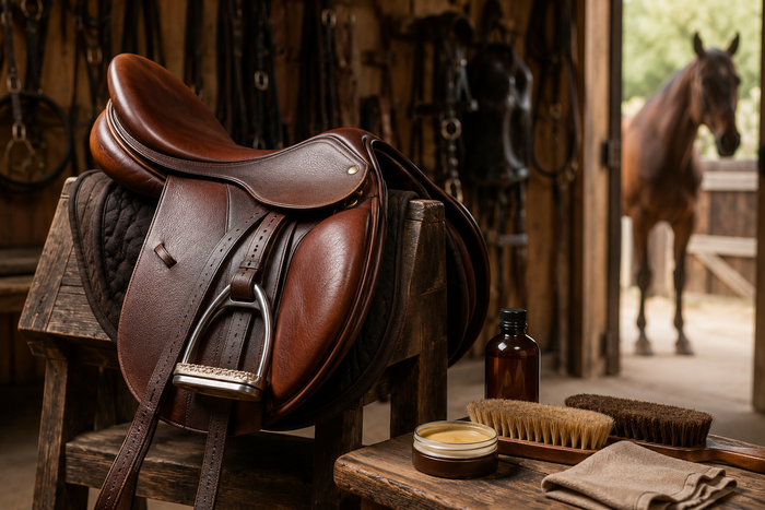 How to Care for a Leather Horse Saddle?