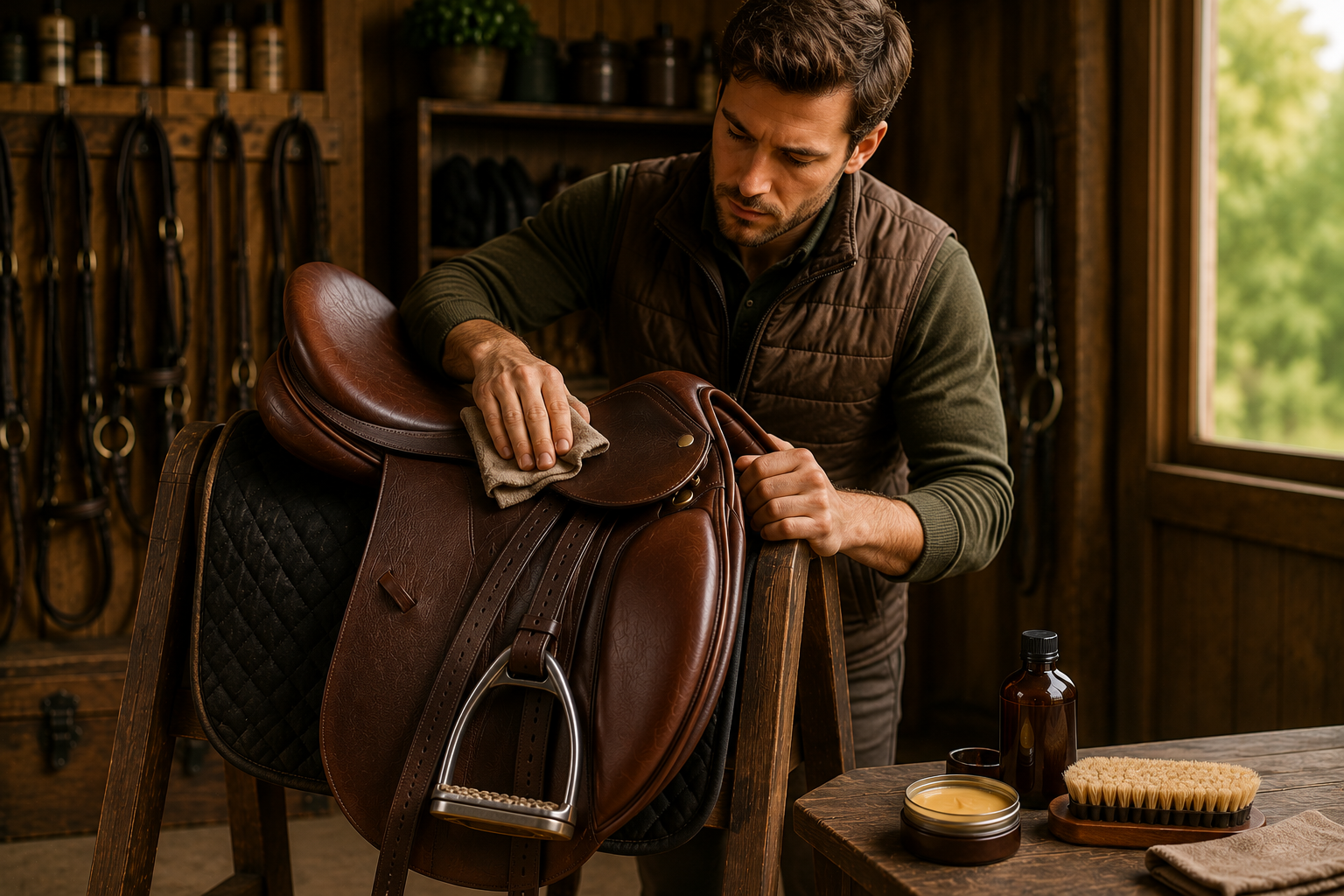 How to Store a Leather Saddle Properly?